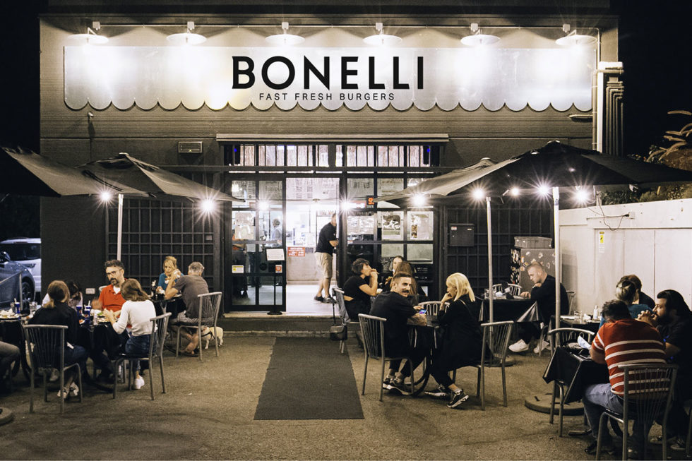 Bonelli The Original Fast Fresh Burgers Hamburger 100 freschi e km0